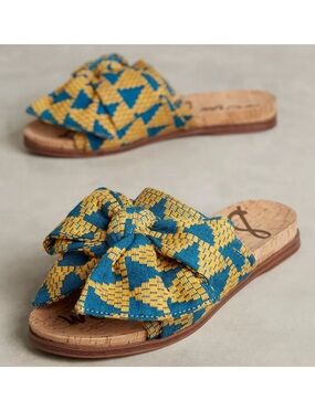 Same Edelman slip on sandals
